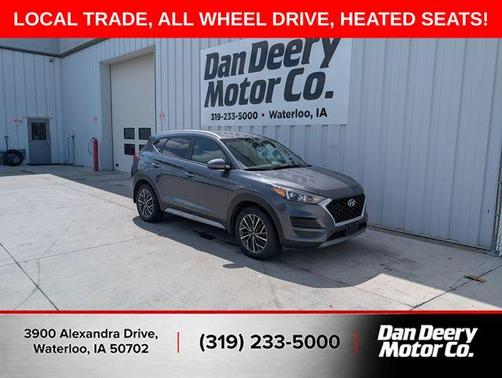 Coliseum Gray 2019 Hyundai TUCSON SEL