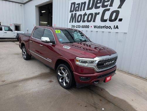 Delmonico Red Pearlcoat 2022 RAM 1500 Limited