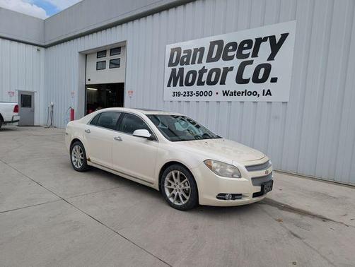 White Diamond Tri-Coat 2010 Chevrolet Malibu LTZ