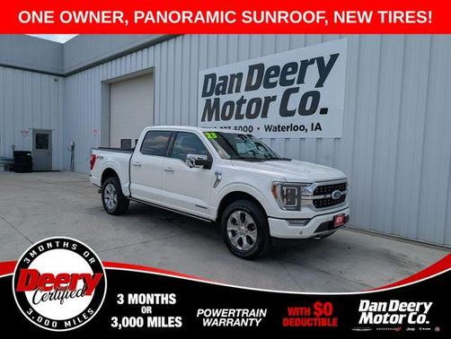 White Metallic 2023 Ford F-150 Platinum