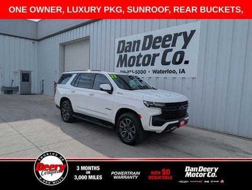 Summit White 2023 Chevrolet Tahoe Z71
