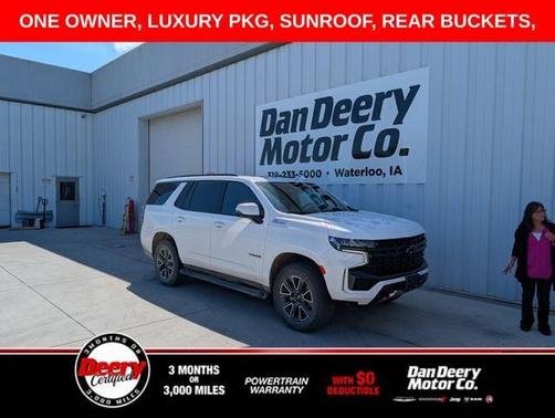 Summit White 2023 Chevrolet Tahoe Z71