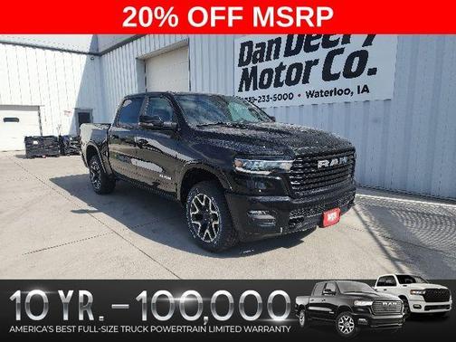 Diamond Black 2026 RAM 1500 Laramie