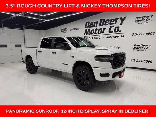 Ivory White 2027 RAM 1500 Laramie