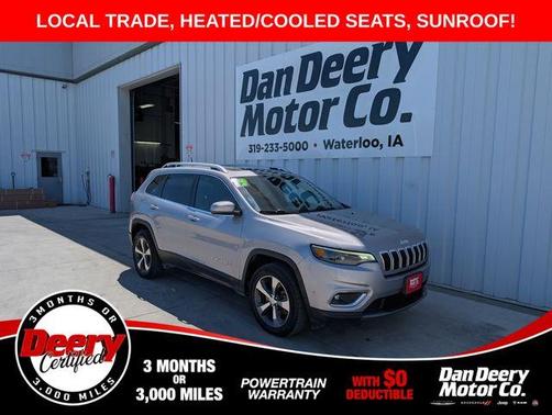 Billet Silver Metallic Clearcoat 2019 Jeep Cherokee Limited