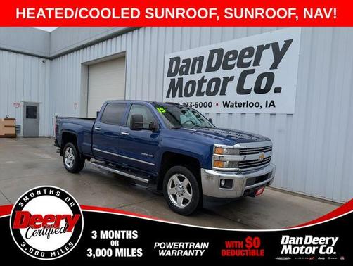 Blue Topaz Metallic 2015 Chevrolet Silverado 2500 LTZ