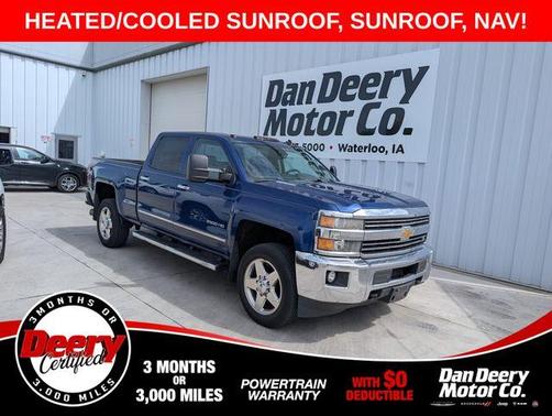 Blue Topaz Metallic 2015 Chevrolet Silverado 2500 LTZ