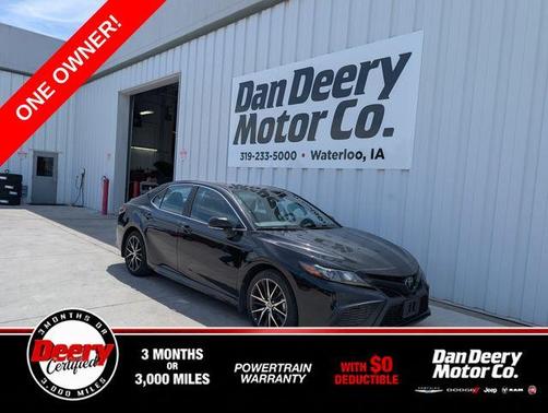 Midnight Black Metallic 2024 Toyota Camry SE