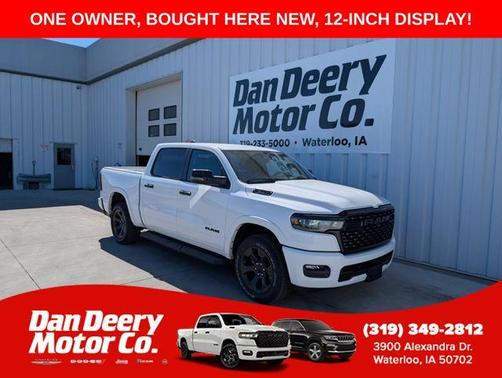 Bright White Clearcoat 2025 RAM 1500 Big Horn/Lone Star