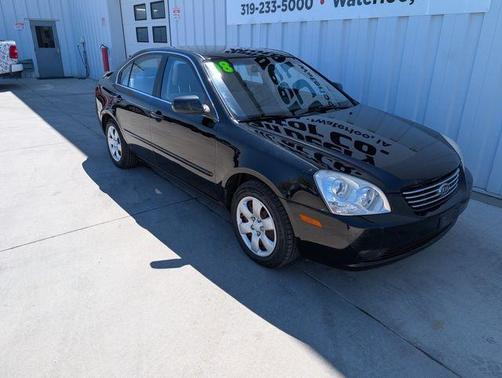 Ebony Black 2008 Kia Optima LX