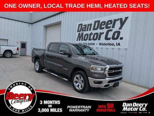 Granite Crystal Clearcoat Metallic 2021 RAM 1500 Big Horn
