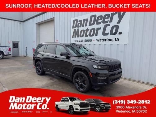 Diamond Black 2025 Jeep Grand Cherokee L Limited