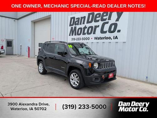 Black 2018 Jeep Renegade Latitude