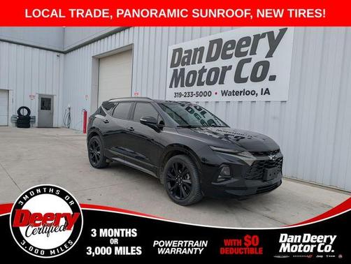 Black 2021 Chevrolet Blazer RS