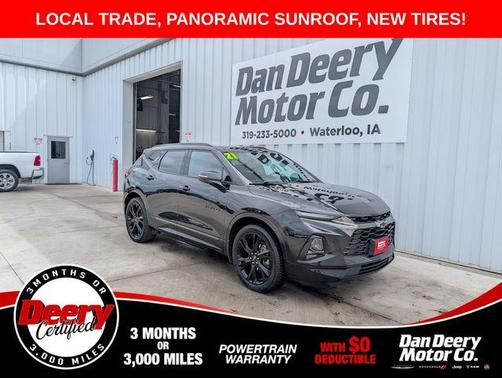 Black 2021 Chevrolet Blazer RS