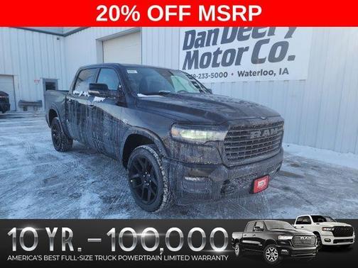 Diamond Black 2026 RAM 1500 Laramie