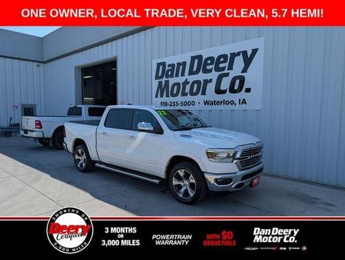 Ivory White 2022 RAM 1500 Laramie