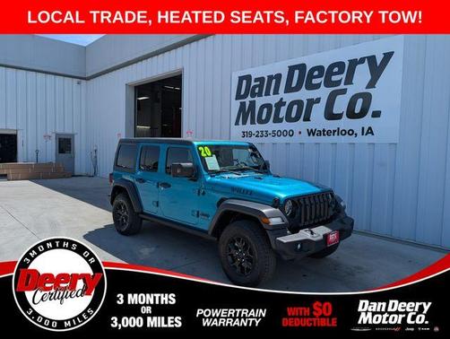 Bikini Pearlcoat 2020 Jeep Wrangler Unlimited Sport