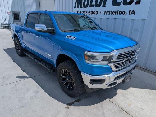 Hydro Blue Pearlcoat 2021 RAM 1500 Laramie