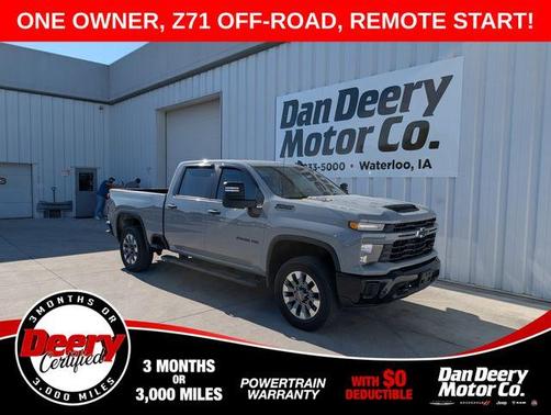 Slate Gray Metallic 2024 Chevrolet Silverado 2500 Custom