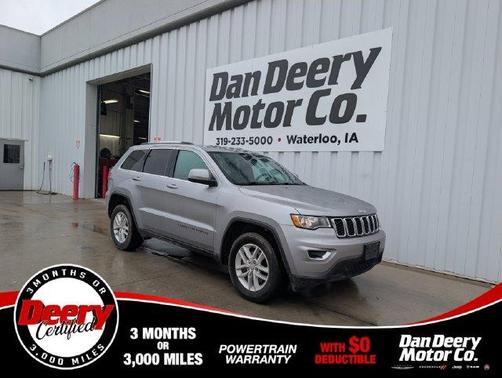 Billet Silver Metallic Clearcoat 2017 Jeep Grand Cherokee Laredo