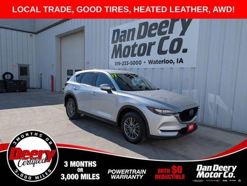 Sonic Silver Metallic 2017 Mazda CX-5 Touring