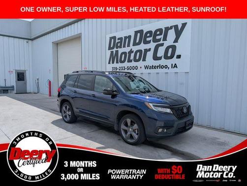Obsidian Blue Pearl 2020 Honda Passport Touring
