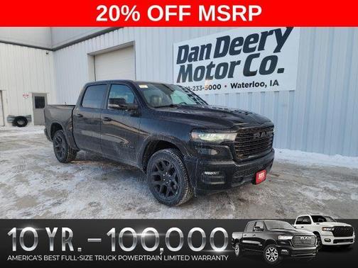 Diamond Black 2026 RAM 1500 Laramie