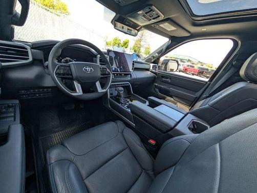 Midnight Black Metallic 2025 Toyota Tundra Platinum