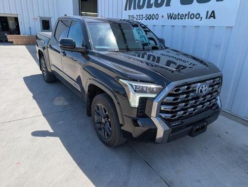 Midnight Black Metallic 2025 Toyota Tundra Platinum