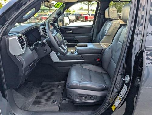 Midnight Black Metallic 2025 Toyota Tundra Platinum