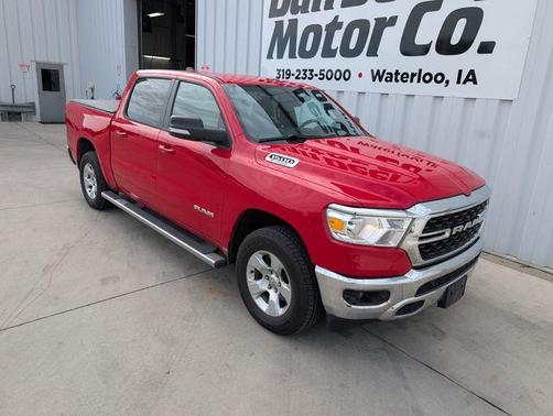 Flame Red Clearcoat 2022 RAM 1500 Big Horn