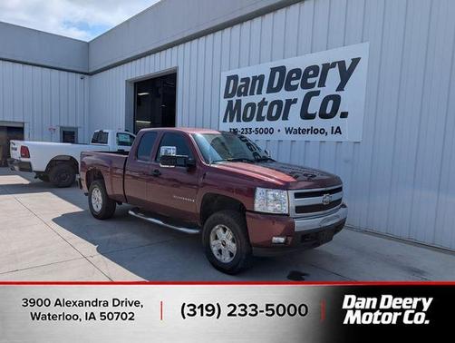 Deep Ruby Metallic 2008 Chevrolet Silverado 1500 LT Extended Cab