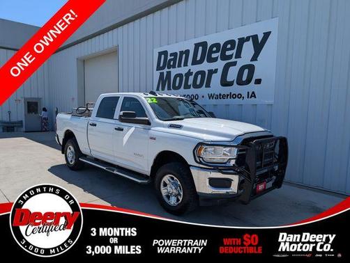 Bright White Clearcoat 2022 RAM 2500 Tradesman