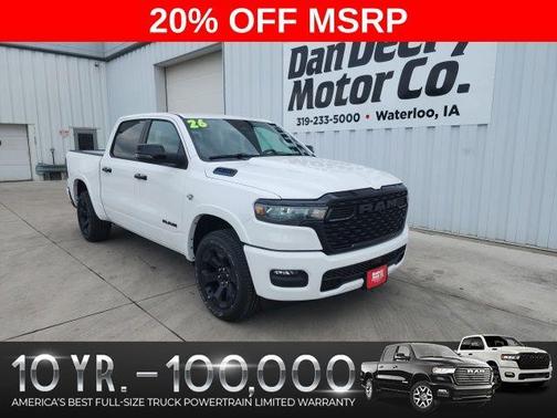 Bright White Clearcoat 2026 RAM 1500 Big Horn