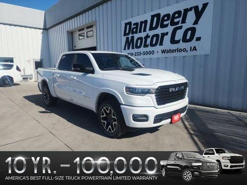 Bright White Clearcoat 2026 RAM 1500 Laramie