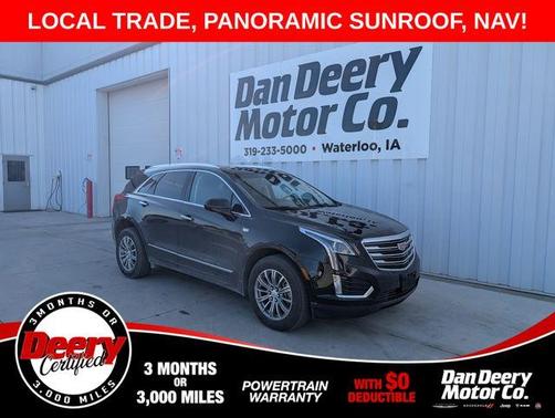 Stellar Black Metallic 2017 Cadillac XT5 Luxury