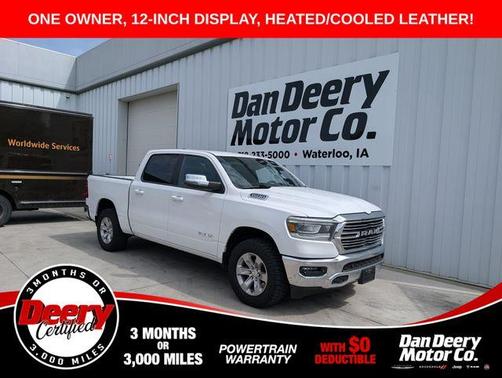 Bright White Clearcoat 2023 RAM 1500 Laramie