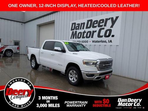 Bright White Clearcoat 2023 RAM 1500 Laramie