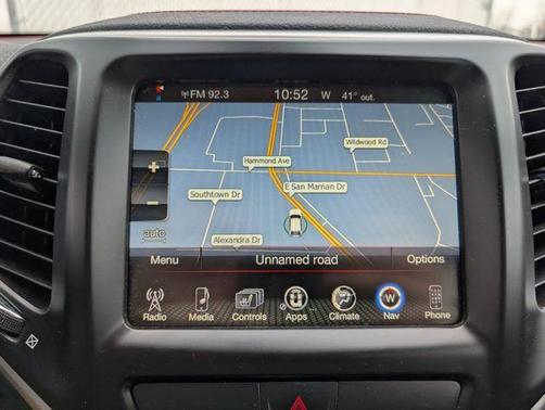 Granite Crystal Clearcoat Metallic 2017 Jeep Cherokee Trailhawk