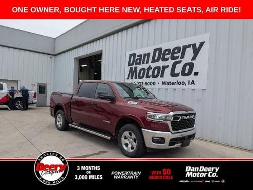 Delmonico Red Pearlcoat 2025 RAM 1500 Big Horn/Lone Star