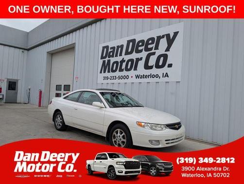 White Diamond Pearl 2001 Toyota Camry Solara SE