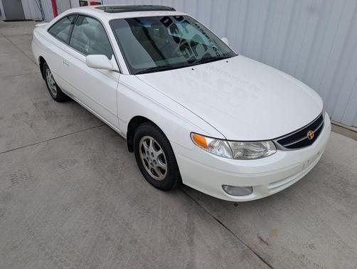 White Diamond Pearl 2001 Toyota Camry Solara SE