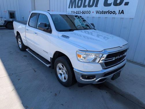 Bright White Clearcoat 2021 RAM 1500 Big Horn