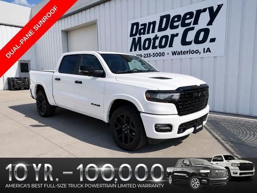 Bright White Clearcoat 2026 RAM 1500 Laramie