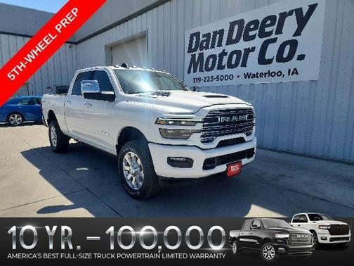 Bright White Clearcoat 2026 RAM 2500 Laramie