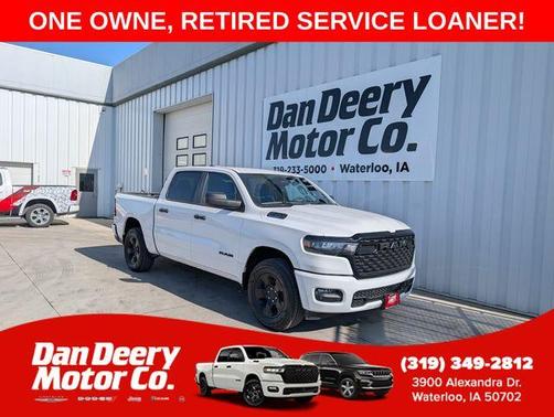 Bright White Clearcoat 2025 RAM 1500 Tradesman