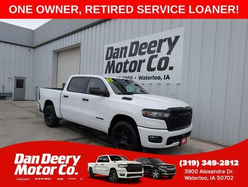 Bright White Clearcoat 2025 RAM 1500 Tradesman