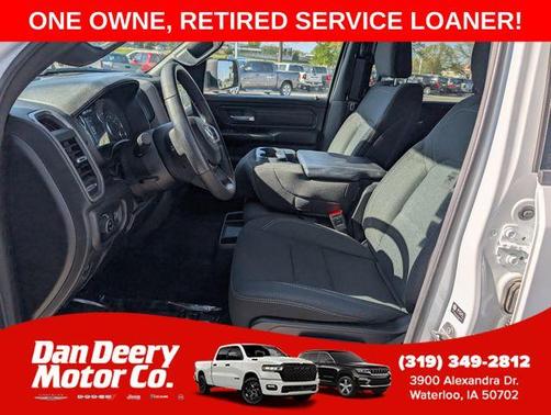 Bright White Clearcoat 2025 RAM 1500 Tradesman