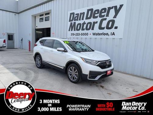 Platinum White Pearl 2022 Honda CR-V Touring